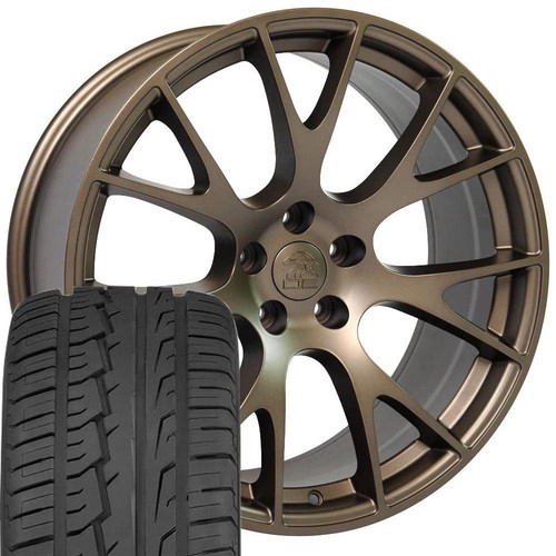 Bronze 22x10 wheels 285 45 - 22x10,